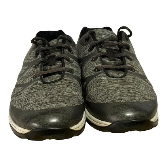 FootJoy Hyperflex Golf Shoes Men's Size 10 Gray Black Knit Athletic Spikeless - Picture 2 of 8